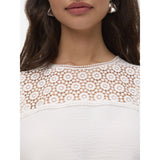 Vero Moda VERO MODA dam top VMALVA Top Cloud Dancer