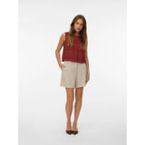 Vero Moda VERO MODA dam topp AWBETRIX Top Russet Brown