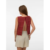 Vero Moda VERO MODA dam topp AWBETRIX Top Russet Brown