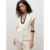 Vero Moda VERO MODA dam topp AWVANNAH Top Birch