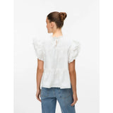 Vero Moda VERO MODA dam topp VMISOLDE Blouse Snow white