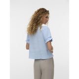 Vero Moda VERO MODA dam topp VMNATALI Top Cashmere Blue