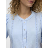 Vero Moda VERO MODA dam topp VMNATALI Top Cashmere Blue