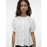 Vero Moda VERO MODA dam topp VMNATALI Top Snow white