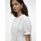Vero Moda VERO MODA dam topp VMNATALI Top Snow white