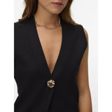 Vero Moda VERO MODA dam väst VMAGUEDA Vest Black