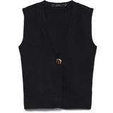 Vero Moda VERO MODA dam väst VMAGUEDA Vest Black