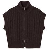 Vero Moda VERO MODA dam väst VMBANG Vest Chocolate Torte Melange