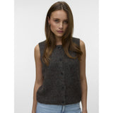 Vero Moda VERO MODA dam väst VMNOVAH Vest Chocolate Torte Melange