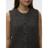 Vero Moda VERO MODA dam väst VMNOVAH Vest Chocolate Torte Melange