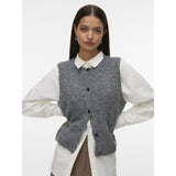 Vero Moda VERO MODA dam väst VMNOVAH Vest Dark grey melange