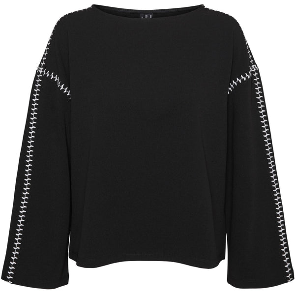 Vero Moda VERO MODA dam blus VMVALENTINA Blouse Black