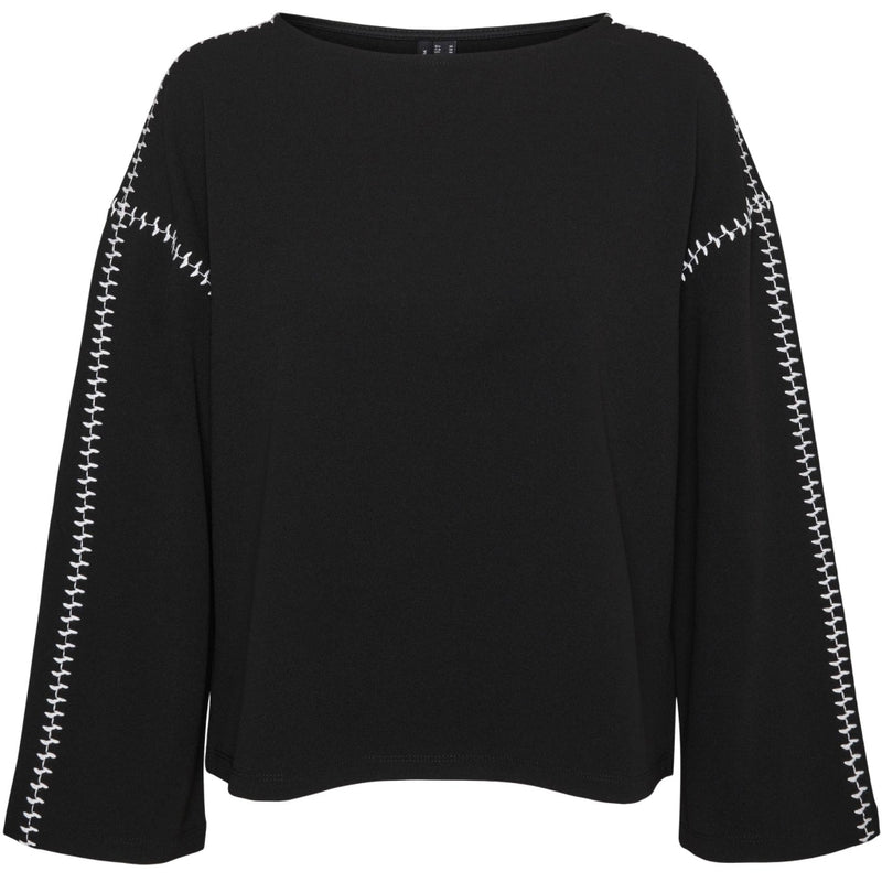 Vero Moda VERO MODA dam blus VMVALENTINA Blouse Black