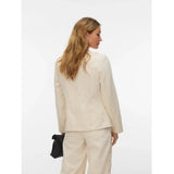 Vero Moda VERO MODA damjacka VMLEVA Jacket Ecru