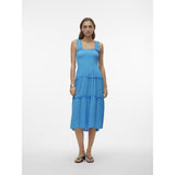 Vero Moda VERO MODA dame kjole VMMENNY Dress Ibiza blue