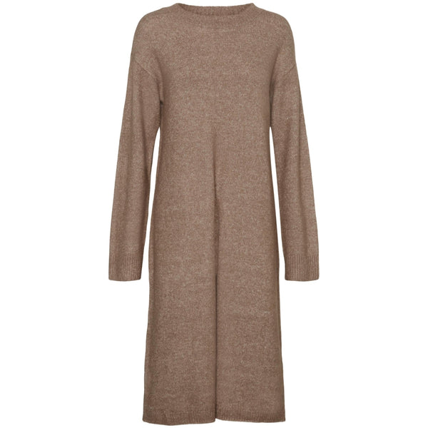 Vero Moda VERO MODA dam klänning VMPHILLIS Dress Brown Lentil MELANGE