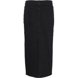 Vero Moda VERO MODA dam kjol VMLINA Restudsalg Black Denim