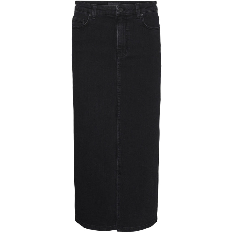 Vero Moda VERO MODA dam kjol VMLINA Restudsalg Black Denim