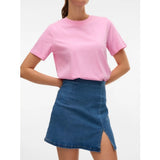 Vero Moda VERO MODA dam kjol VMNELLY Skirt Medium blue denim