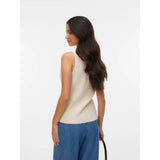 Vero Moda VERO MODA dame vest VMSILVIA Vest Birch W. GOLD BUTTONS