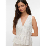 Vero Moda VERO MODA damtopp VMANN Top Snow white