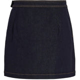 VILA VILA DAMEN KJOL VILEVA Skirt Dark Blue Denim