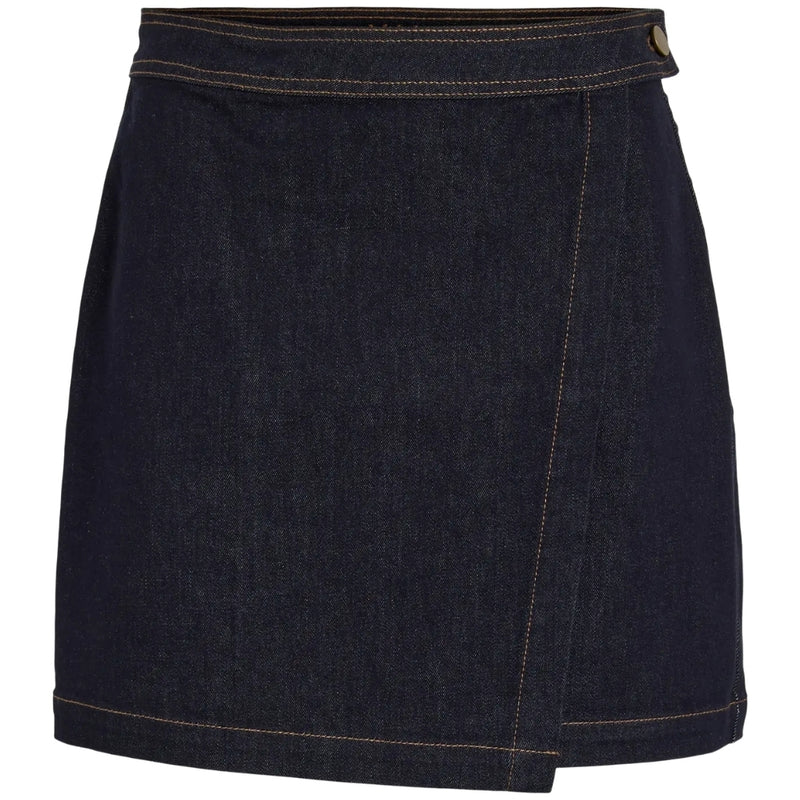 VILA VILA DAMEN KJOL VILEVA Skirt Dark Blue Denim