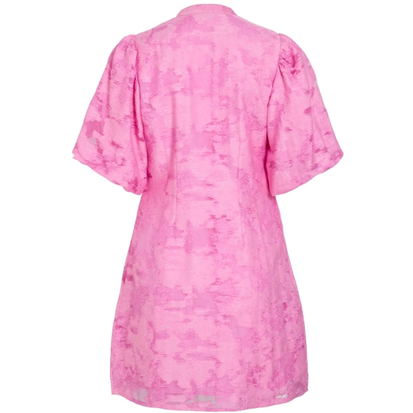 VILA VILA DAMKLÄNNING VIAGGA Dress Sangria Sunset JACQUARD