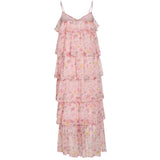 VILA VILA DAM KLÄNNING VIHARLEY Dress Sea Pink SMALL FLOWERS
