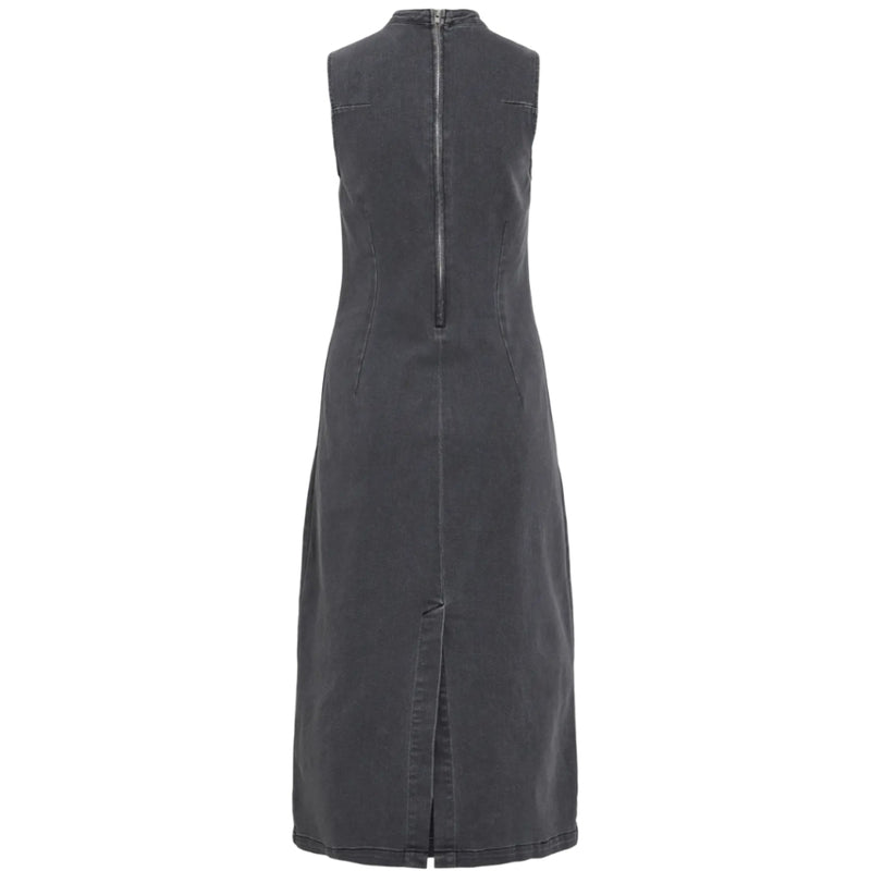 VILA VILA DAMKLÄNNING VINONA Dress Medium Grey Denim