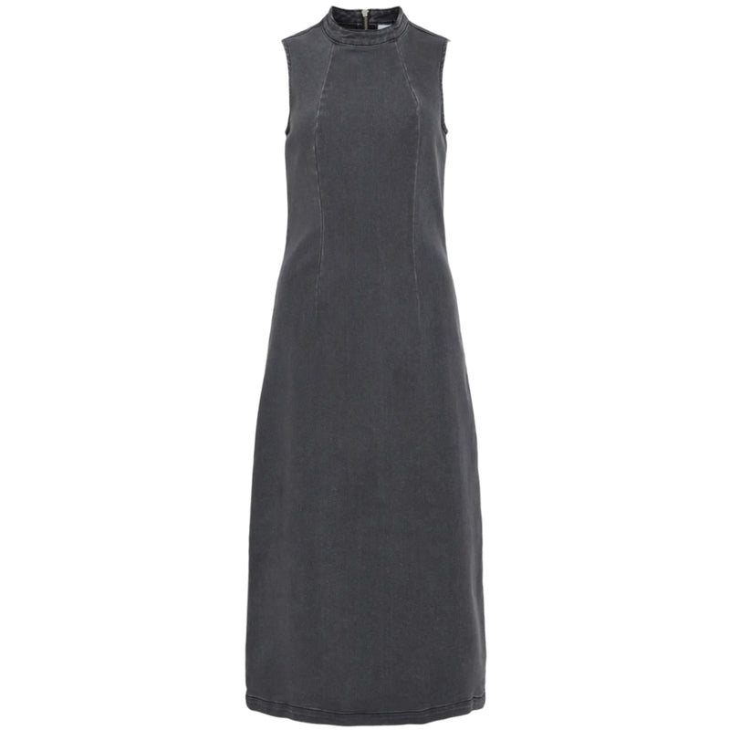 VILA VILA DAMKLÄNNING VINONA Dress Medium Grey Denim