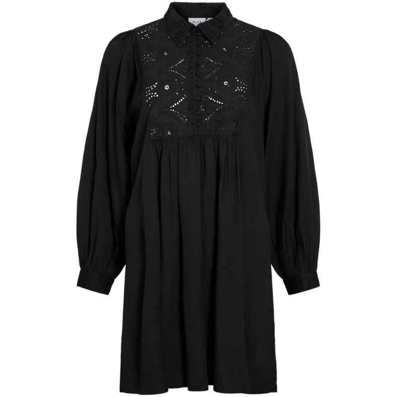 VILA VILA DAMKLÄNNING VITYRA Dress Black Beauty