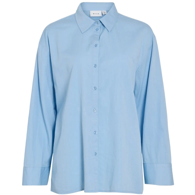 VILA VILA DAMSKJORTA VIPERF Shirt Frozen Fjord