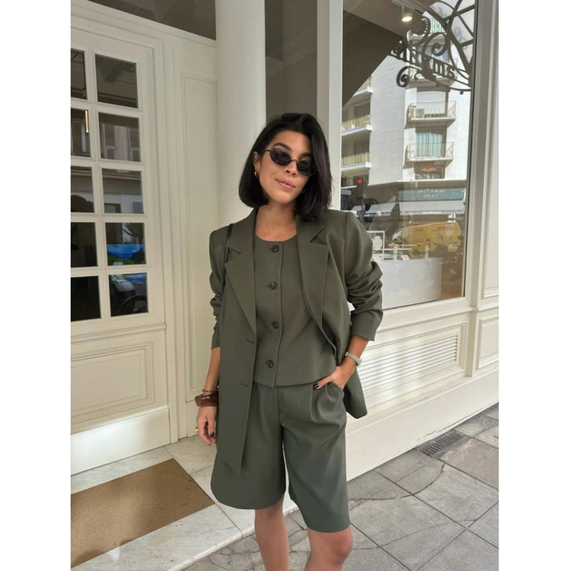 VILA VILA DAM BLAZER VICUDA Blazer Deep Depths