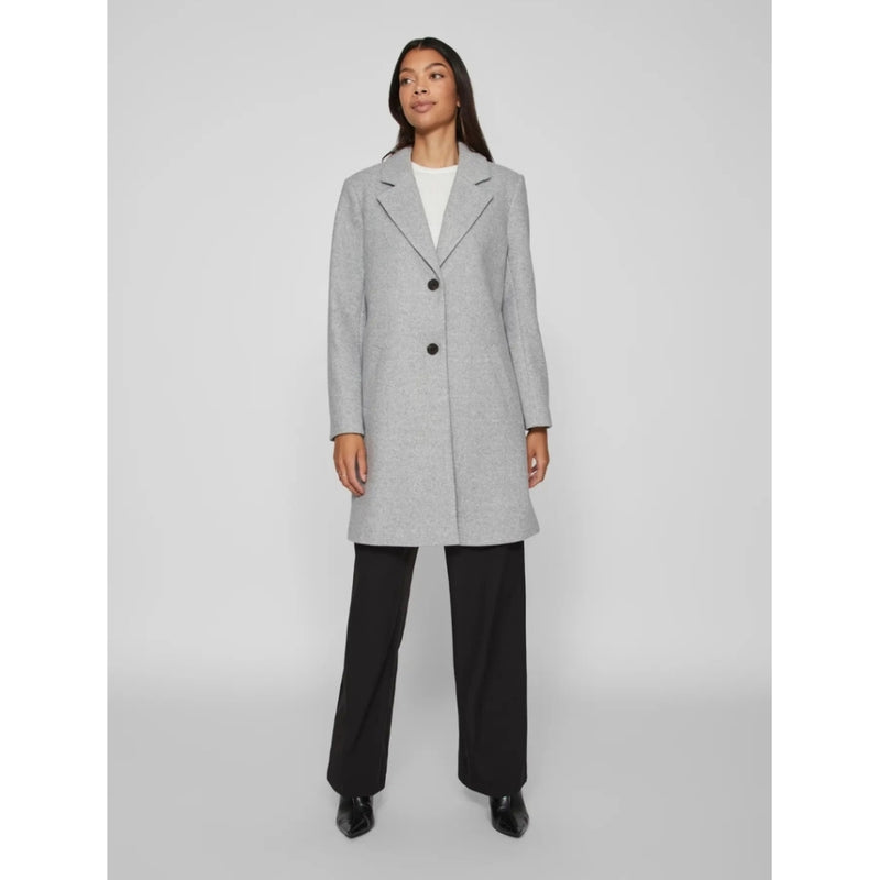 VILA VILA DAM JACKA VICLAUDIA Jacket Light Grey Melange