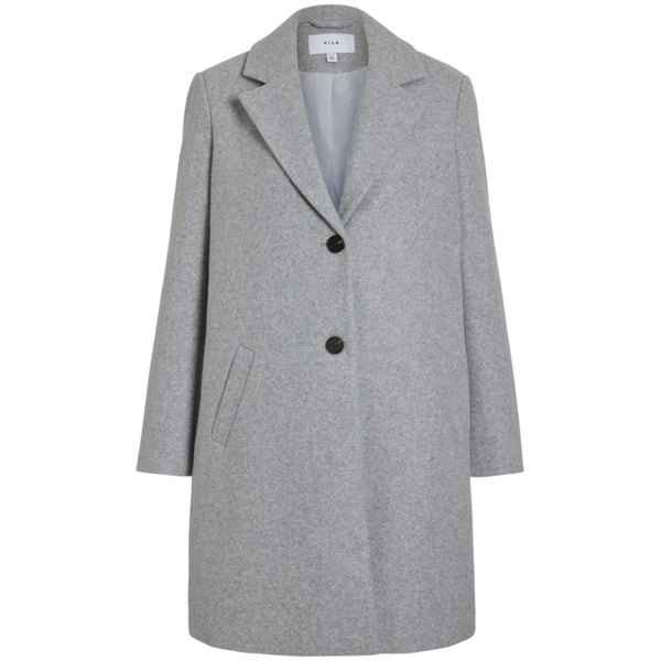 VILA VILA DAM JACKA VICLAUDIA Jacket Light Grey Melange