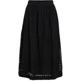 VILA VILA DAM KJOL VIAKISA Skirt Black Beauty