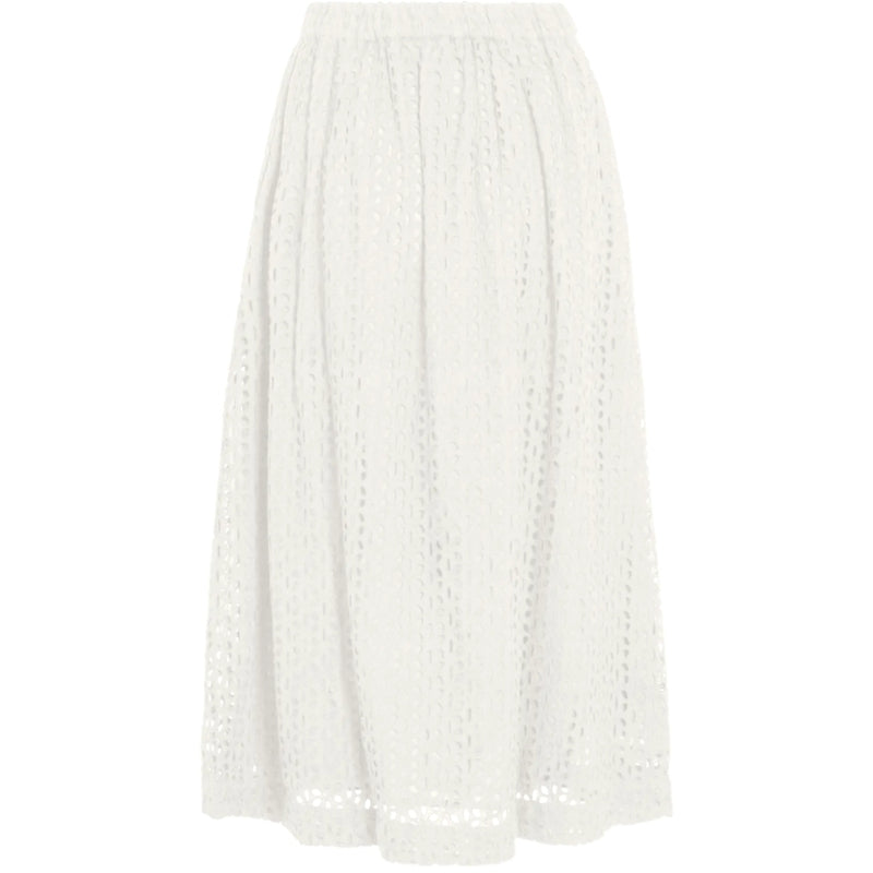 VILA VILA DAM KJOL VIAKISA Skirt Snow white