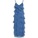 VILA VILA DAM KLÄNNING VILUNA Dress Cashmere Blue