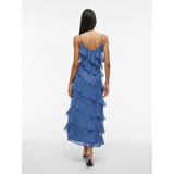 VILA VILA DAM KLÄNNING VILUNA Dress Cashmere Blue