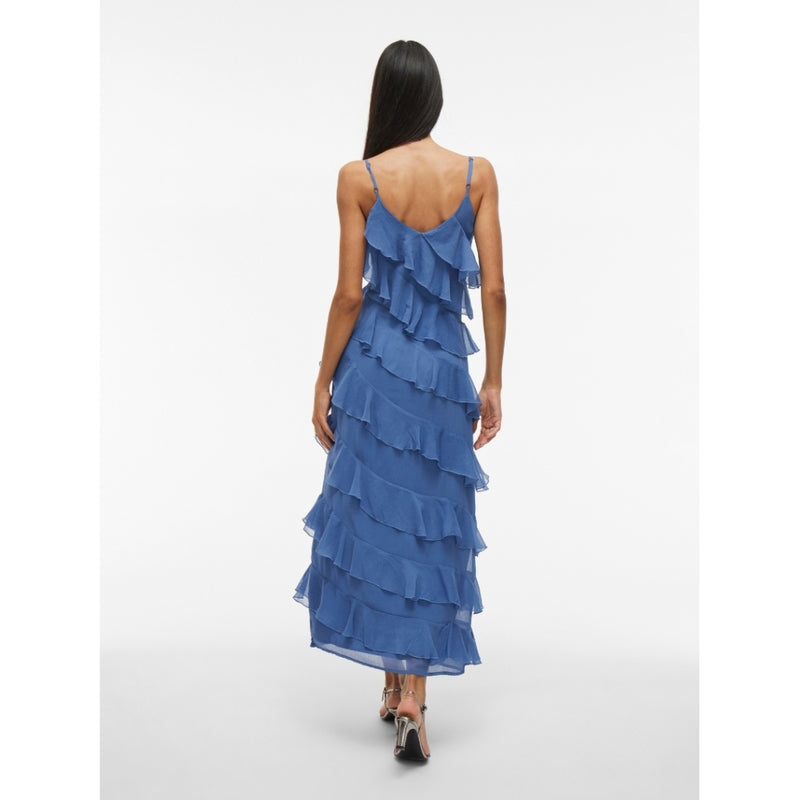 VILA VILA DAM KLÄNNING VILUNA Dress Cashmere Blue