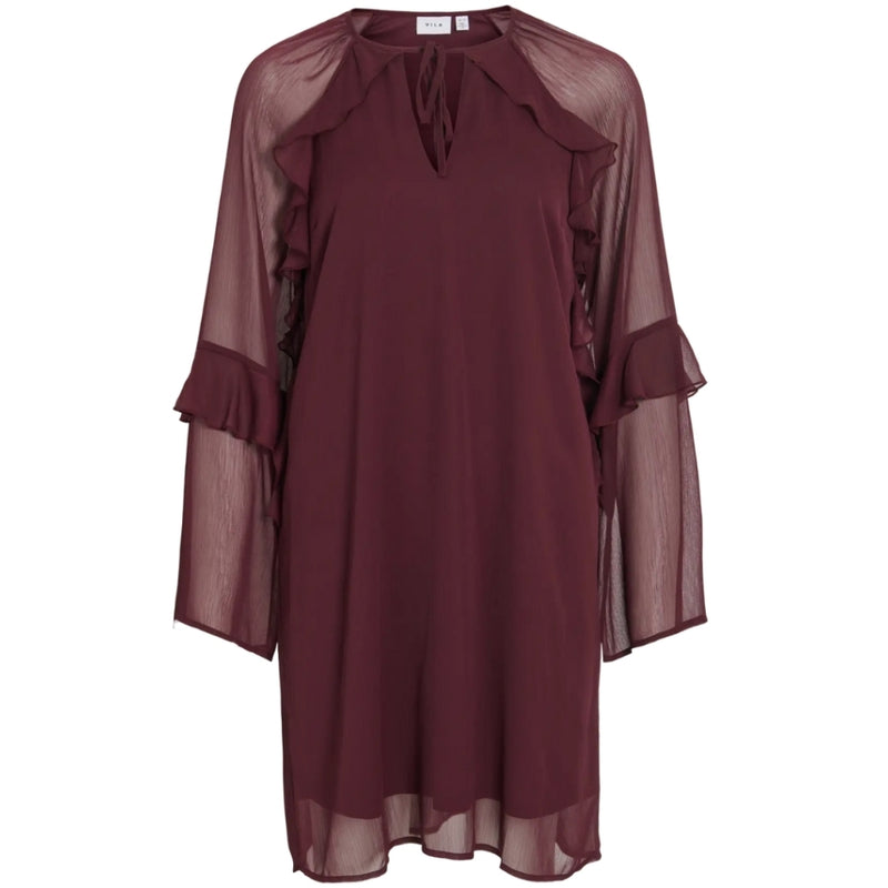 VILA VILA DAM KLÄNNING VISILJA Dress Fig