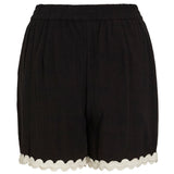 VILA VILA DAM SHORTS VIMANDA Shorts Black Beauty Birch
