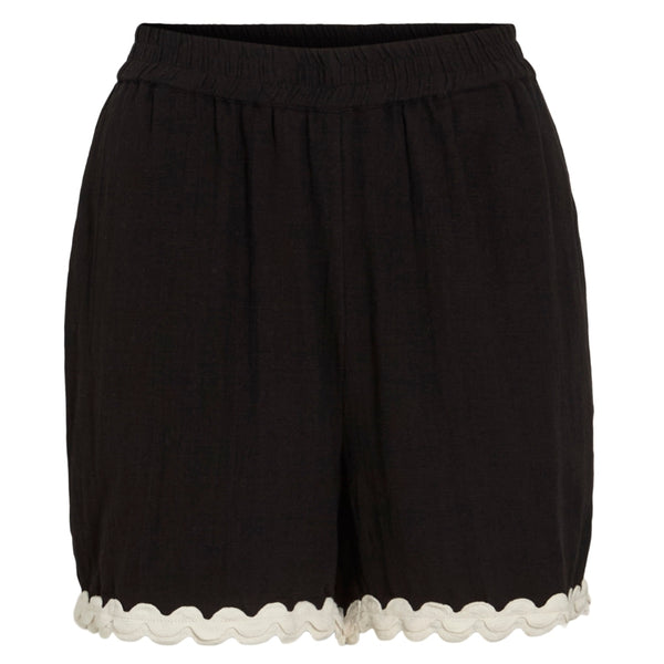 VILA VILA DAM SHORTS VIMANDA Shorts Black Beauty Birch