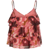 VILA VILA DAM TOPP VIHARLEY Top Holly Berry Flowers