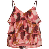 VILA VILA DAM TOPP VIHARLEY Top Holly Berry Flowers