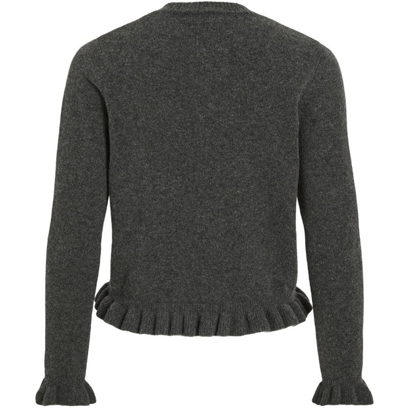 VILA VILA Dam Cardigan VIJacia Knit Medium grey melange