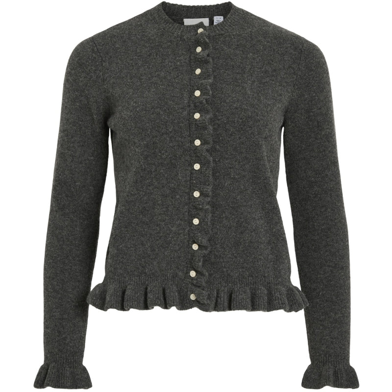 VILA VILA Dam Cardigan VIJacia Knit Medium grey melange