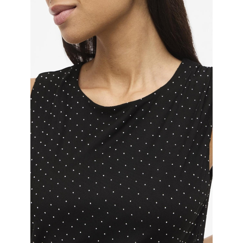 VILA VILA Dam Klänning VIMINNA Dress Black Beauty