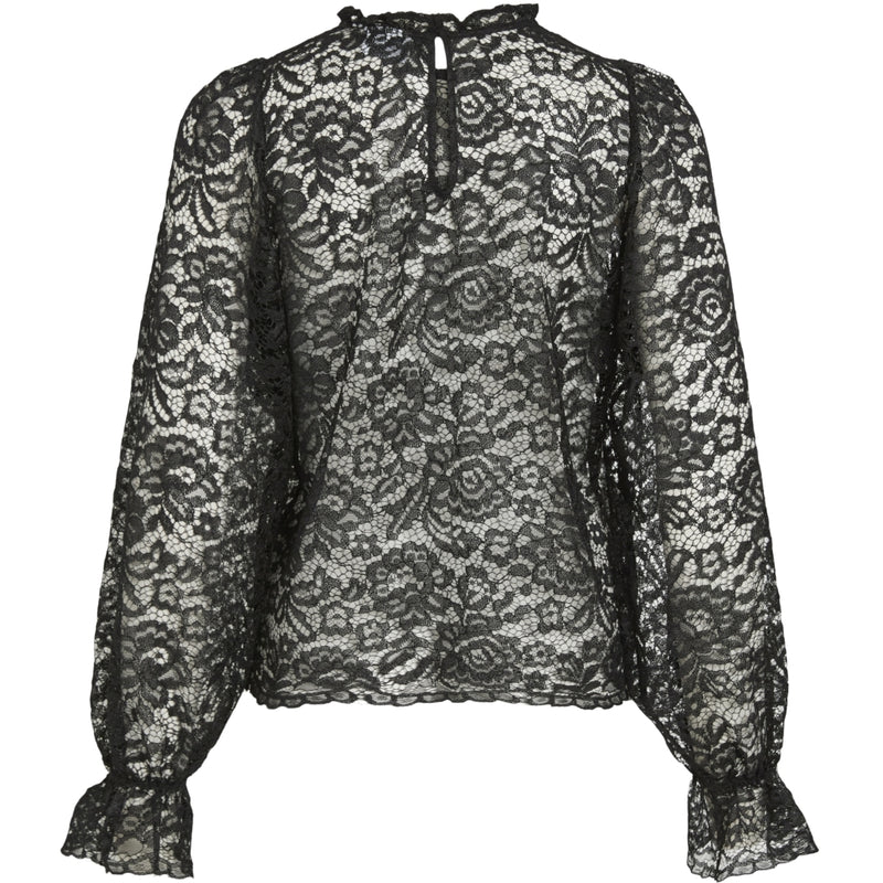 VILA VILA Dam Topp VIVera Top Black